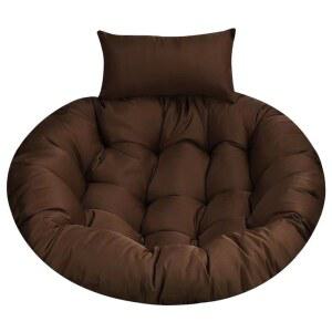 라탄그네의자 쿠션 방석 등받이 탈착식 폭105cm 매트 라탄그네방석 두꺼운 등나무 라탄