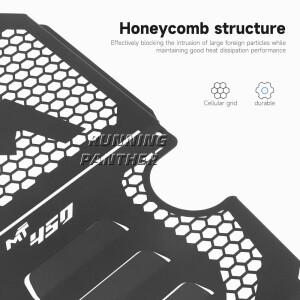 바이크 오토바이 엔진 물 탱크 라디에이터 그릴 오일 쿨러 가드 보호 커버 CFMOTO 450MT MT450 MT 2023