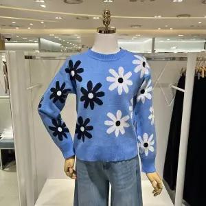 [밸리걸]빅 플라워 패턴 니트 497089_s