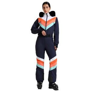 방수 스노수트 방풍 수트 스키 레트로 겨울용 snow 원피스 여성용 gsou 스노우보드수트 점프수트