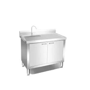 업소용싱크대 하부장 스텐 조립 식당용 식당 씽크대