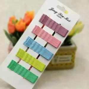 잔머리정리 앞머리핀 웨이브 실핀 옆머리 컬러 유광코팅 WFJXBUH