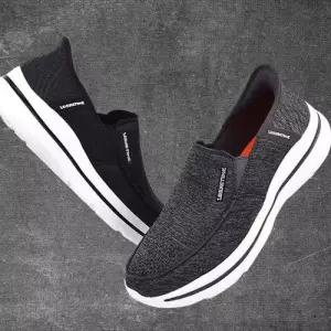 남성용 망사 S/S 스테디 키높이슬립온 컴포트 스니커즈 운동화 WFJTRC0