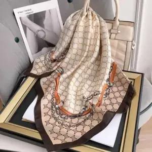 사계절 쁘띠 양면 여성 고급 실크 롱 리본 스카프 WF47562