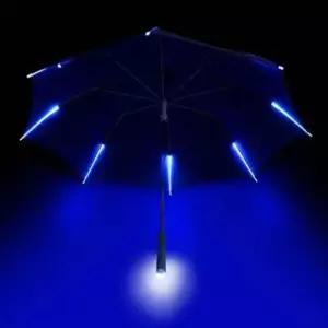 LED 튼튼한 차량용 특이한 패션 장대우산 WF13009