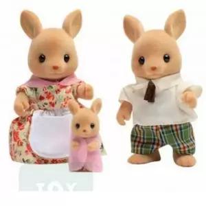 실바니안 패밀리 캥거루 가족 인형 피규어 장난감 (WFJBNR7)