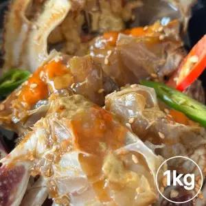 바다곶간 간장게장 국내산 연평도 알배기 암꽃게장 1개 1kg 식사 간편요리 외식 정식 분식 집밥