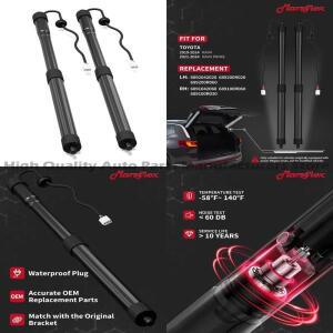 2019-2021 토요타 라브4 2.5L 고성능 전동 리어 해치 리프트 서포트 프리미엄 트렁크 테일게이트용 한 쌍