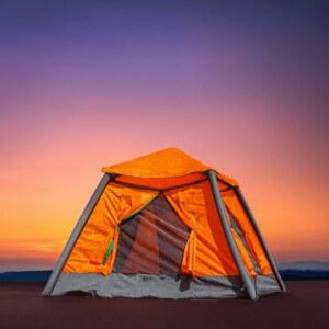 장박텐트 투명 쉘터 불멍 티피 비박 소파 팝업 에어텐트 백패킹 (팽창식) 소형 휴대용