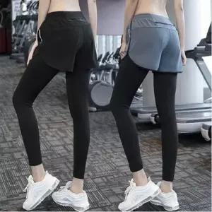 여자 반바지 레깅스 일체형 타이즈 운동복 헬스 바지