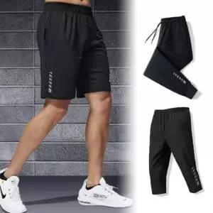 남자 츄리닝 3종세트 헬스 짐웨어 5부 반바지 7부 9부 트레이닝 바지