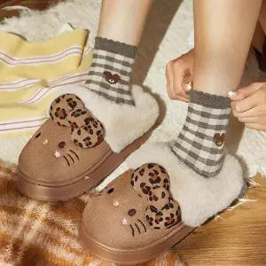 아트박스/산리오 헬로키티 털 슬리퍼