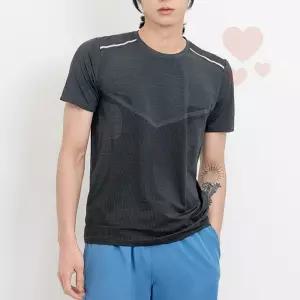 남자 기능성 스포츠반팔티 헬스 데이트룩 가을 하계 워크웨어 면티 남친룩