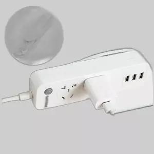 멀티탭 정리 부착식거치대/ 먼지쌓임방지/ 코드선정리