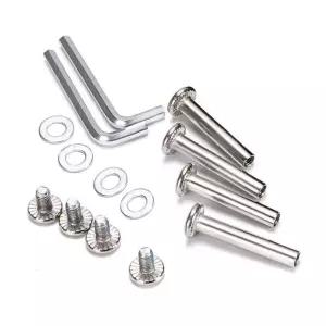 OD 15인치/64인치6mm 샤프트 육각 소켓 나사 인라인 스케이트 휠 롤러 블레이드 교체 축 수리 키트설치