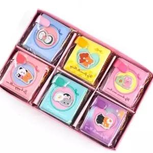 ( )반짝반짝 빛나는 미니 다이어리 장식 수첩 키링 (12개세트)