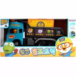 유아 뽀로로 대형 덤프 트럭 불빛 소리 자동차 장난감 완구 아동 키즈 건설차량