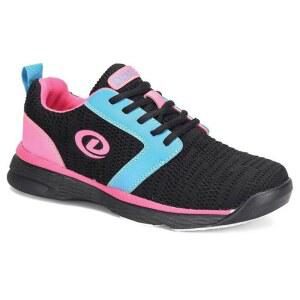 덱스터 여성 라켈 LX 볼링화(오른쪽 또는 왼손잡이 볼러용- 양쪽 신발의 유니버설 슬라이드 밑창) 볼링화 - 블랙 / 블루 핑크 글로우 5.5