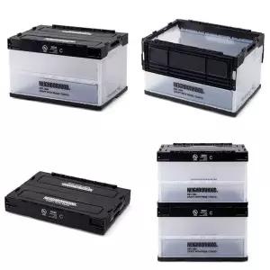 폴딩박스 캠핑 테이블 박스 체어 검은 아웃도어