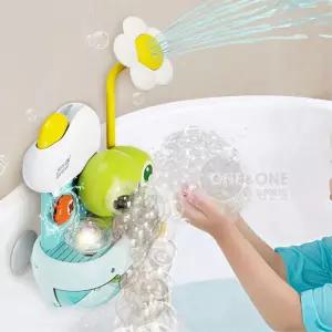 유아 흡착식 벽걸이 거품놀이 샤워기 목욕놀이 장난감 어린이집 아이 선물용 욕실
