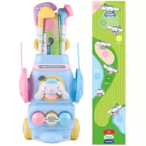 유아 시나모롤 골프채 퍼팅매트 가방 세트 골프 장난감 선물용 실내운동 유치원