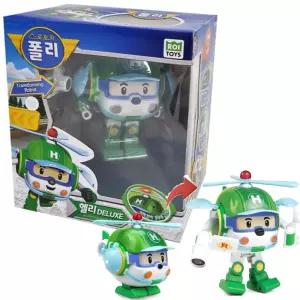 유아 로보카폴리 헬리 변신로봇 불빛 헬리콥터 장난감 선물용 남아 남자아이 조작