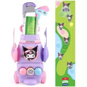 유아 쿠로미 골프채 퍼팅매트 가방 세트 골프 장난감 실내운동 놀이 스포츠 완구