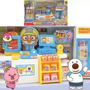 유아 뽀로로 편의점 계산대 가게 마트 소꿉놀이 장난감 식품 아기 선물용 완구