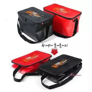 접이식 떡밥통 멀티가방 낚시 밑밥통 살림통 미끼통cde720