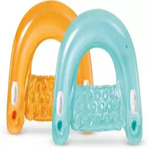 Intex 5859EP 좌석 N 플로트 풍선 수영장 컵 홀더가 내장된 라운지 u2013 튼튼한 손잡이 220파운드 무게