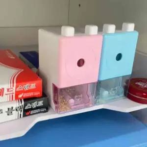 [셀러에이드]연필 정리 연필깎이 미니 사무실용 수동 효율적인