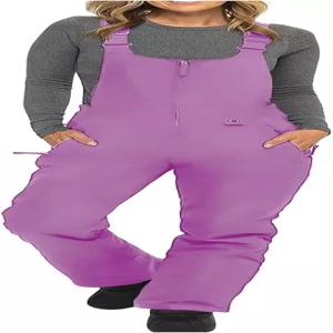 여성 스노우 턱받이 스키 겨울 방수 스노보드 팬츠 단열 방풍 스노우슈트 점프슈트