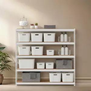 /비더블유아이 스피드랙 간편조립 수납선반 1500x500x1200 5단