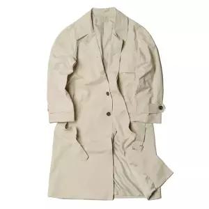 남성 가을 롱코트 환절기 간절기 오버핏 트렌치 코트 zuA6+9rmQ