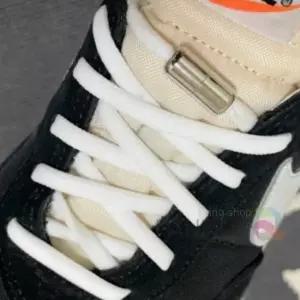 매듭없는 운동화끈 화이트 자석운동끈 매듭없는신발끈 커스텀신발끈 간편한끈