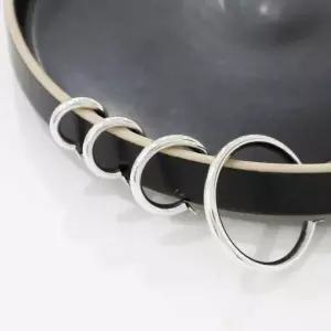 /신상오픈런 은귀걸이 사이즈택 가락지 볼드 원터치이어링