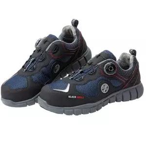 블랙이글 안전화 다이얼 현장화 건설화 공장신발 초경량 통풍 안전화 4in