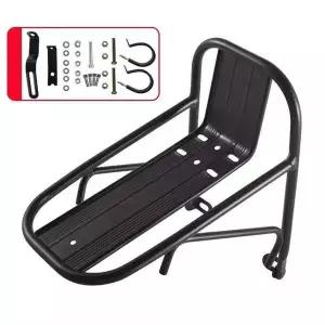 [콩심팥심]자전거 앞짐받이 브라켓 배달가방 거치대 보관 트레이