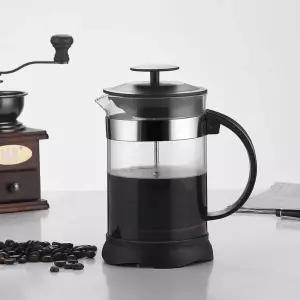 [콩심팥심]내열유리 프렌치프레스 커피 추출기 커피여과기