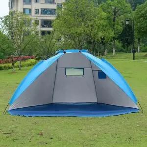 [에이치플러스몰]비치쉐이드 2인용 그늘막 텐트 바닷가 캠핑 나들이그늘막 방수텐트