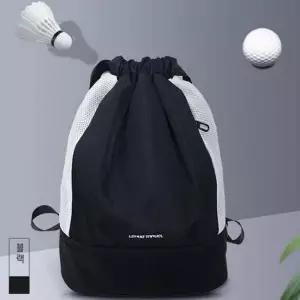 가벼운 스트링 멀티 블랙 백팩 피트니스 수영가방 골 농구가방 축구가방 수영가방 스포츠백팩 복조리가방