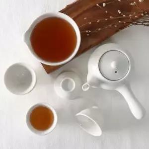 현이몰 백자 5인 다기세트 다기 5인다기 전통다기 다기용품 찻잔 다기찻잔 다도용품 다도세트 백자다기