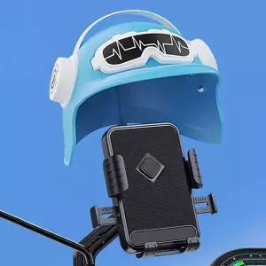 [콩심팥심]바이크 헬멧 거치대 오토바이 휴대폰 거치대 자전거필수템