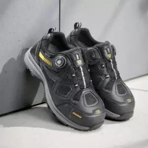 근무화 세몽 안전화 다이얼 현장화 건설화 공장신발 가죽 논슬립 안전화 4in