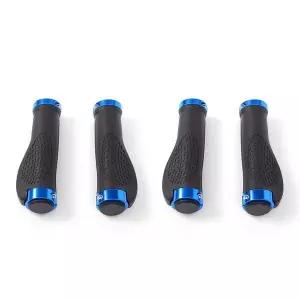 [콩심팥심]자전거 핸들 그립 고무 손잡이 커버 2세트 롱바리 그립핸들 바엔드