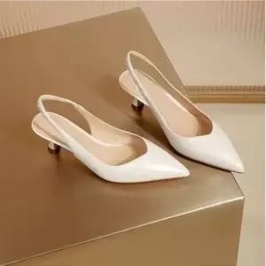 여성 구두 웨딩 면접 슬링백힐 발편한 펌프스힐 하객