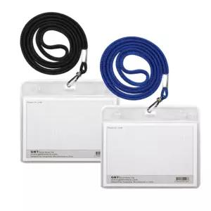 고무나라 500 목걸이 카드 명찰 가로형 20개입