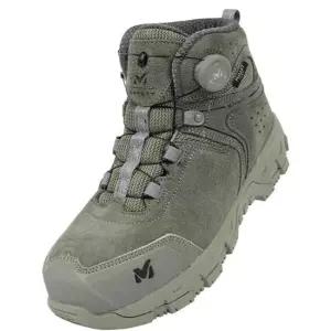 근무화 밀레 안전화 다이얼 논슬립 현장화 건설화 공장신발 카키 6in