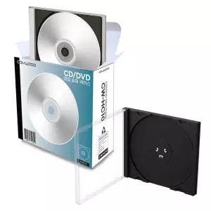 컴우드 cd케이스 경질 투명 슬림 10P (CW-HC10) (공시디 미포함) 시디케이스