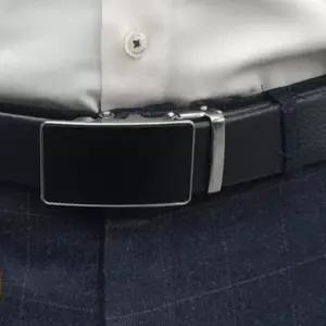 남자정장 벨트 자동버클 가죽허리띠 검정 남자벨트 요술벨트 자동벨트 남성허리띠 혁띠